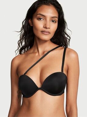 Victoria’s Secret Strapless Push-Up Bra – Size 34A | Black | Everyday Luxe |